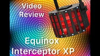 Equinox Interceptor XP LED disco lighting effect review