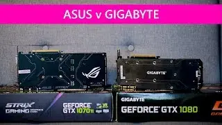 ASUS ROG 1070 Ti Strix Vs Gigabyte 1080 G1 Gaming OC Which one is faster