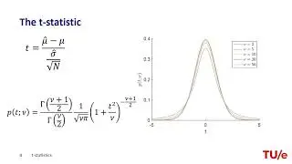 t-statistics for Hypothesis Testing