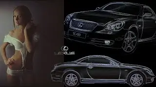Lexus SC430 (2001).Series is a personal luxury coupé.(Exclusive Japanese).