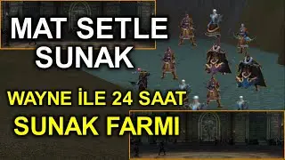 Yağma Peti İle 24 Saat Afk Gizemli Sunak Farmı Metin2 TR 