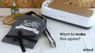 How to make your own apron with the Cricut Maker