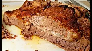 BRAISED BRISKET RECIPE | Oven Texas Style Brisket Recipe | Slow Cooked Brisket Recipe