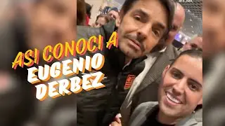 Asi conoci A Eugenio Derbez en la convencion de Boost Mobile
