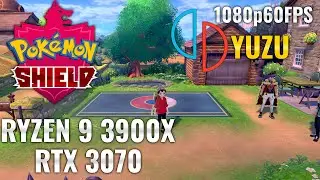 Yuzu| Pokémon Shield |1080p| 60fps Mod | RTX 3070 & Ryzen 9 3900x