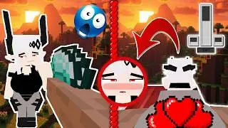 NEW! What Happens If You Give Jenny-Tyan Just ONE DIAMOND in Minecraft Survival?!