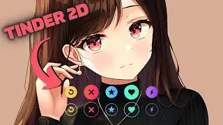 Finalmente Criaram um TINDER para Conquistar Waifus 2D