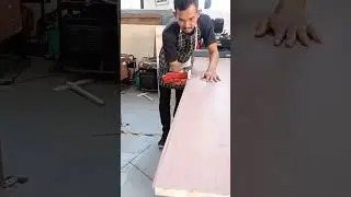 Proses pemotongan HPL dengan Varotec #shortvideo #shorts #diy #fypage #tablesaw #fypシ゚viral