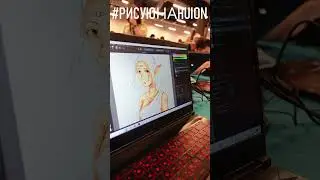Рисую Аниме девочку 