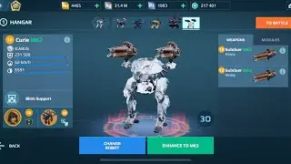 Curie Subduer VS Ochokochi | War Robots Gameplay