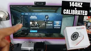 I CALIBRATED MY 144HZ GAMING MONITOR! (datacolor SpyderX Pro)