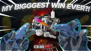 MY BIGGEST WIN I EVER HAD ON CSGOROLL BATTLES !!
