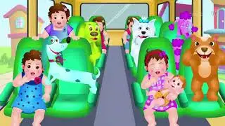 Wheels On The Bus   Part 1 Nursery Rhymes for Children
