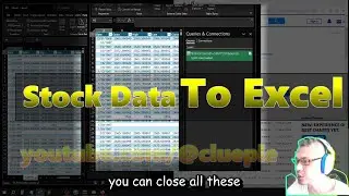 Get Web Stock Data To Excel For Stock Price Analysis