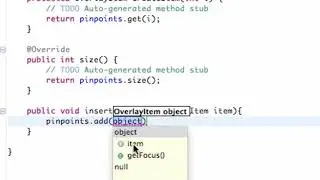 Android Developing Applications Tutorial 140 Creating a Custom pinpoint