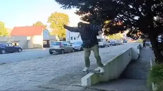 Frontside Boardslide Transfer to Fakie