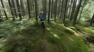 RIDING THROUGH MINI JUNGLE WITH DIRT BIKES