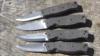 Enzo Birk 75 Folding Knife, Finally Got This Model (S30V/Scandi)