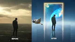 Neon Dreamlike Effect in Gimp | Speed Edit