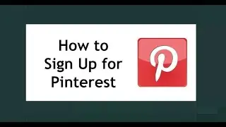 How to register and login on Pinterest
