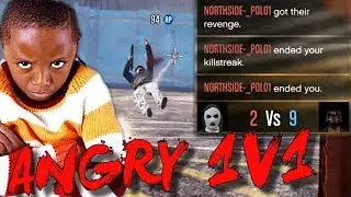 TRYHARD KID RAGES IN A 1V1 AND TURNS PS4 OFF! (GTA 5 Funny Moments)