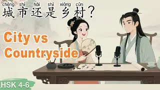 HSK 4–6｜Big City vs. Countryside: Which Life Suits You Best? 