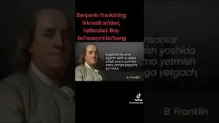 Benjamin Frankilin hikoyalari😇