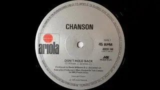 Chanson -Don't Hold Back(1978)
