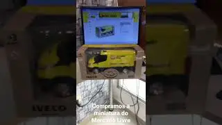 Compramos a miniatura do MercadoLivre