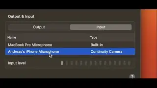 How to Use Nearby iPhone as Microphone Input on a Mac with macOS Ventura