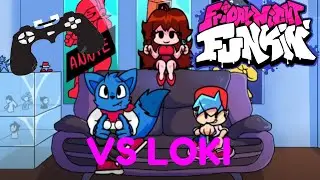 Friday Night Funkin' - Perfect Combo - Friday Night Gaming (Vs Loki) Mod + Cutscenes [HARD]