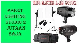 Paket Lighting Studio Foto Murah Harga 2 Jutaan
