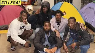 Inside Paris Migrant Camps