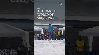 The Unreal World of Skijoring #skijoring