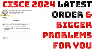 ICSE/ISC 2024 Big Controversy amid ICSE/ISC 2024 Board Exam | CISCE 🔥 2024 Exam @TuitionICSEOnline ​