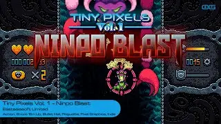 Tiny Pixels Vol. 1 - Ninpo Blast: A Retro Bullet Hell with a Ninja Twist (Gameplay)