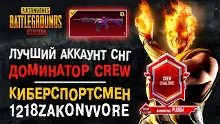 УНИКАЛЬНЫЙ АККАУНТ ПУБГ МОБАЙЛ! ДОМИНАТОР CREW CHELLENGE PUBG MOBILE! САМЫЙ РЕДКИЙ ТИТУЛ ПУБГ МОБАЙЛ