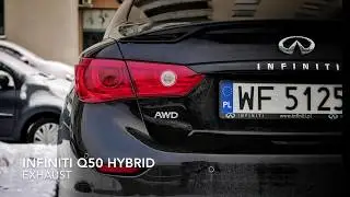 Infinti Q50 Hybrid Sport Exhaust over 3000 RPM sound