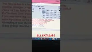 SQL database ,PHP, Web development