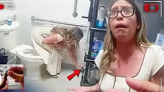 Woman Finds Hidden Camera in Her Store's Bathroom bodycam 
