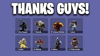 10 free kits 🔥 Roblox Bedwars