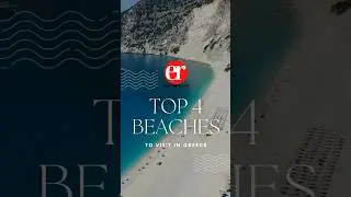 Top 4 Beaches to Visit in Greece #greecetravel #greecebeaches #top4beachesingreece #traveltips