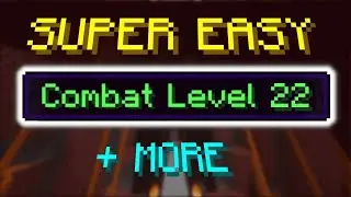 How to get Combat 22 AND MORE FAST Hypixel skyblock