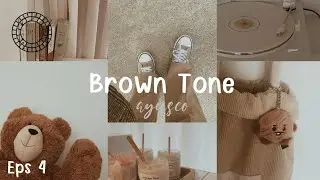 VSCO Tutorial || Cara edit preset Brown Tone || Aesthetic Filter