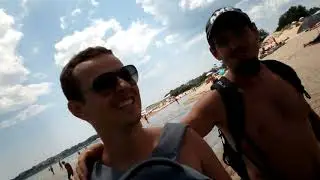 Голые люди на диком пляже Солнечный берег Петрович +