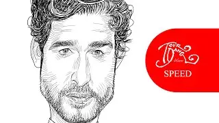 วาด ริชาร์ด แมดเดน |  Richard Madden (caricature/speed)