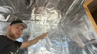 How To Install a Sauna Vapor Barrier - and what to use (full process)