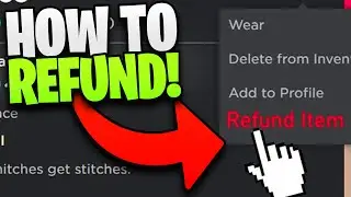 *Easy* How To Refund Items on Roblox in 2021!