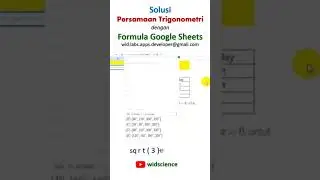 Solusi Persamaan Trigonometri 