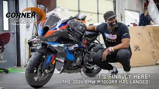 Ep 06 - We finally get our hands on the 2024 BMW M1000RR - Unboxing